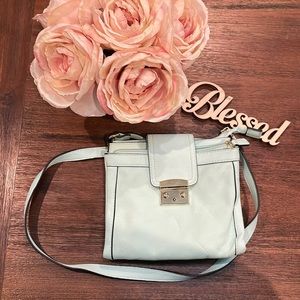 Mint crossbody bag by Merona